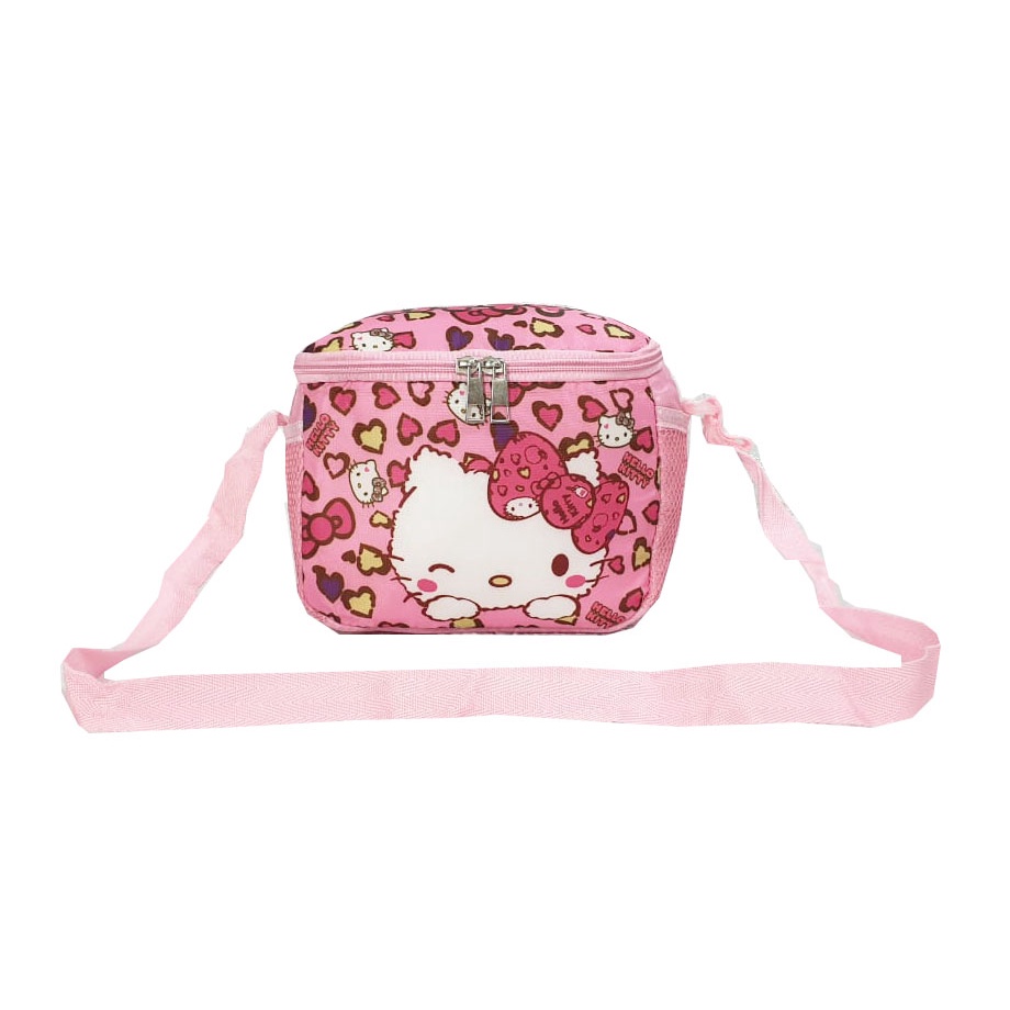 KADO CANTIK SET TROLLEY TAS DORONG ANAK PAUD PEREMPUAN Bahan Tahan Air + Tas Bekal
