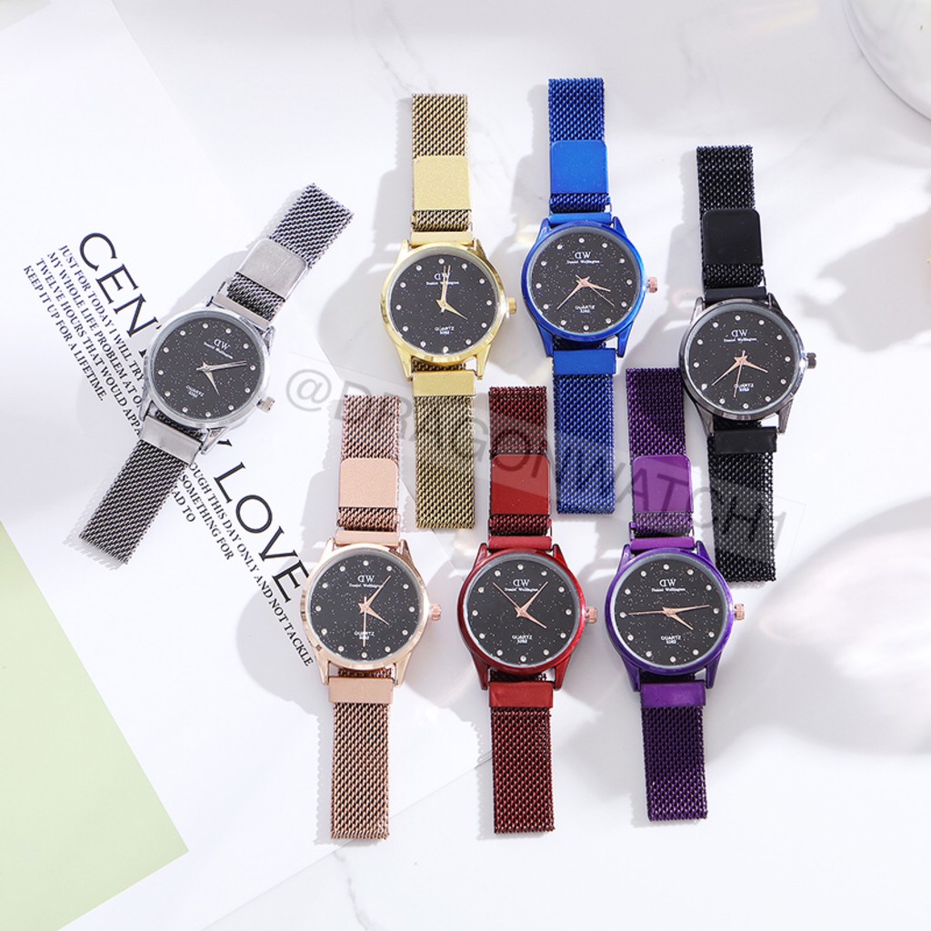 ［Ready Stock］Jam tangan magnet wanita mada ready 7warna S1072