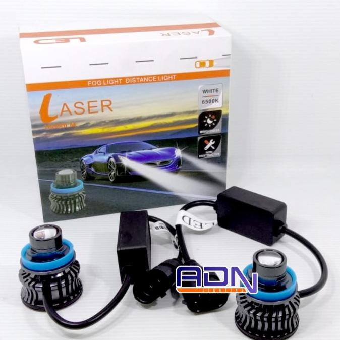 Lampu LED Foglamp LASER H11 HB3 9005 HB4 9006 ADN SUPERTERANG DISKON