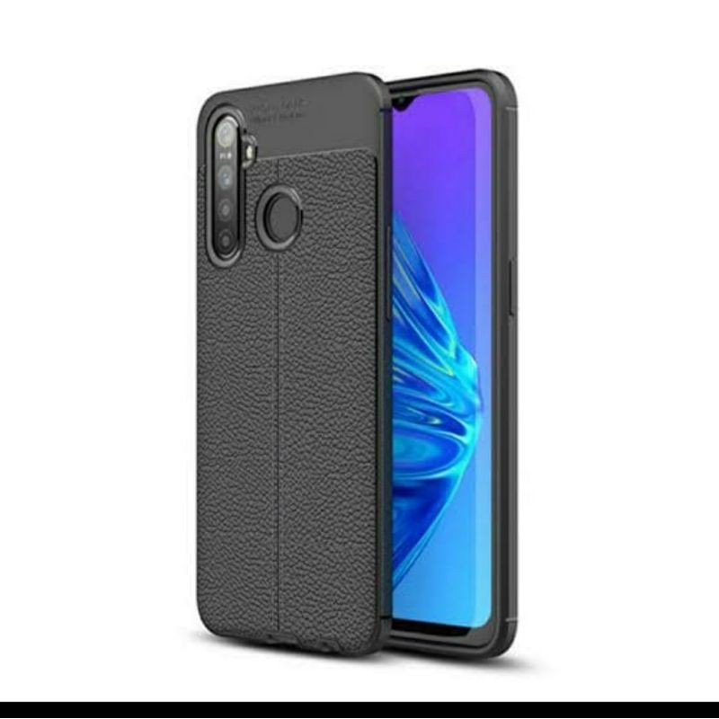 Realme X, 2, 2 Pro, U1, 3, 3 Pro, C1, C2, C3 Soft Case Casing Silikon AUTOFOCUS Leather Kulit Jeruk