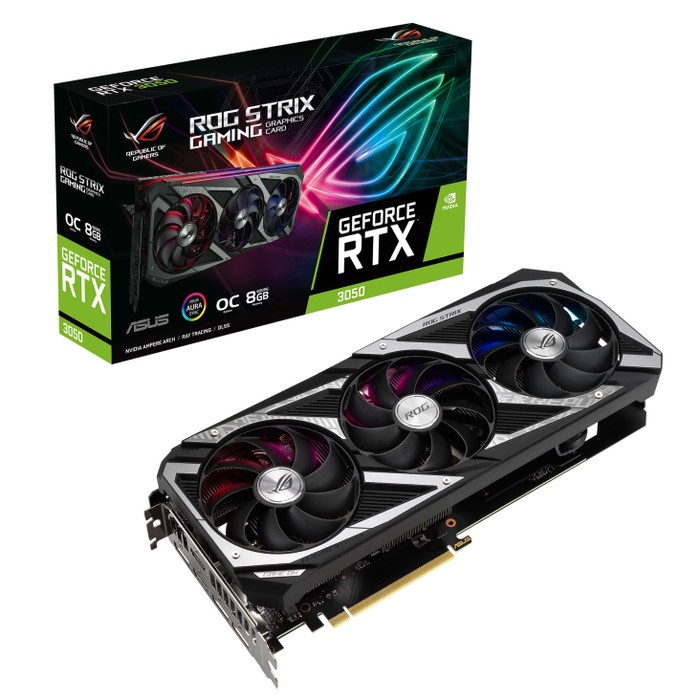 ASUS ROG Strix GeForce RTX 3050 8GB OC Edition