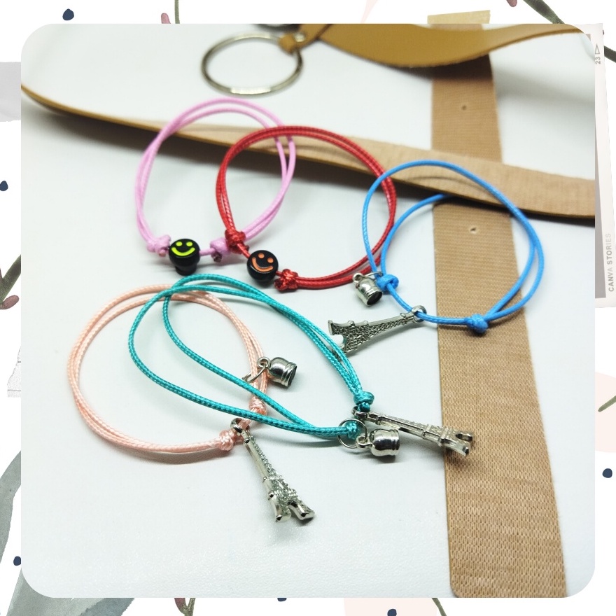 [COD]Gelang Serut Polos Satuan || Gelang Cowok Cewek