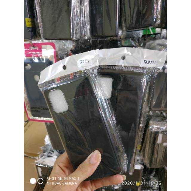 Autofocus Samsung A71 / Leather Case Samsung A71 / Casing Samsung A71