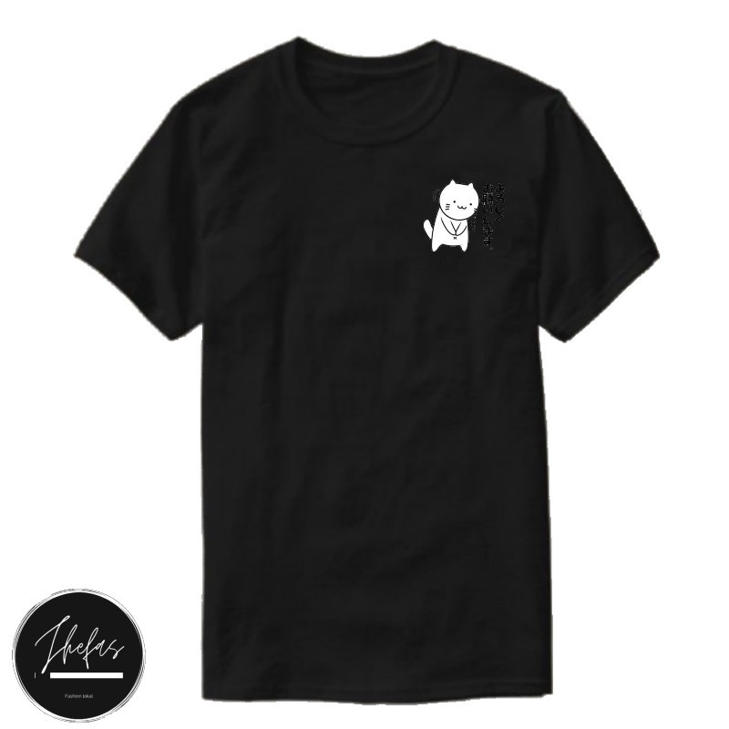 KAOS WANITA KATUN STIKER PENTOL WA