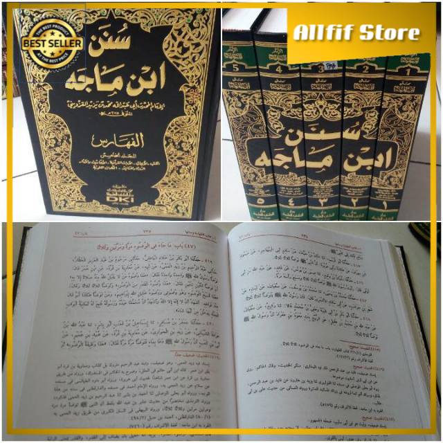 SUNAN IBNU MAJAH Sunan Ibn Majah Dki 5 Jilid