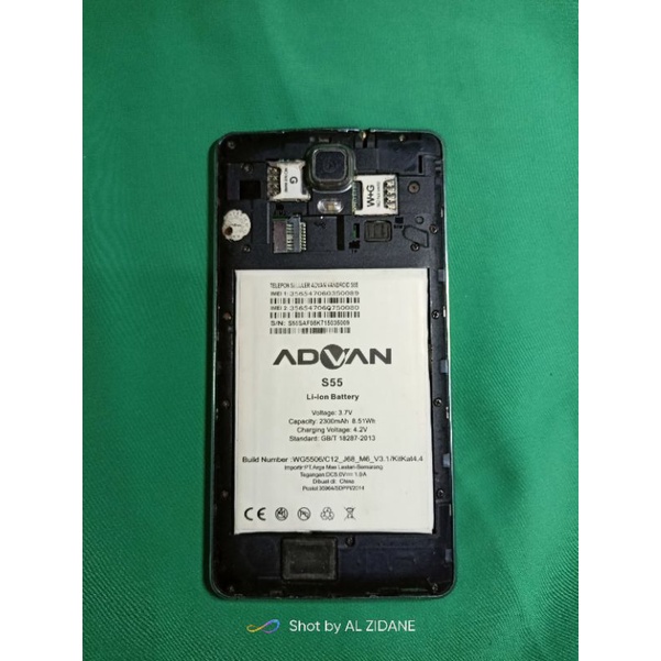 Mesin Advan S55 Normal