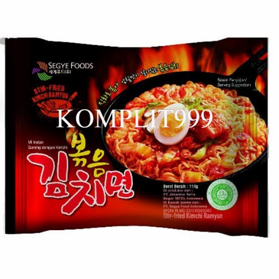 

MIE Stir-Freid Kimchi Ramyum
