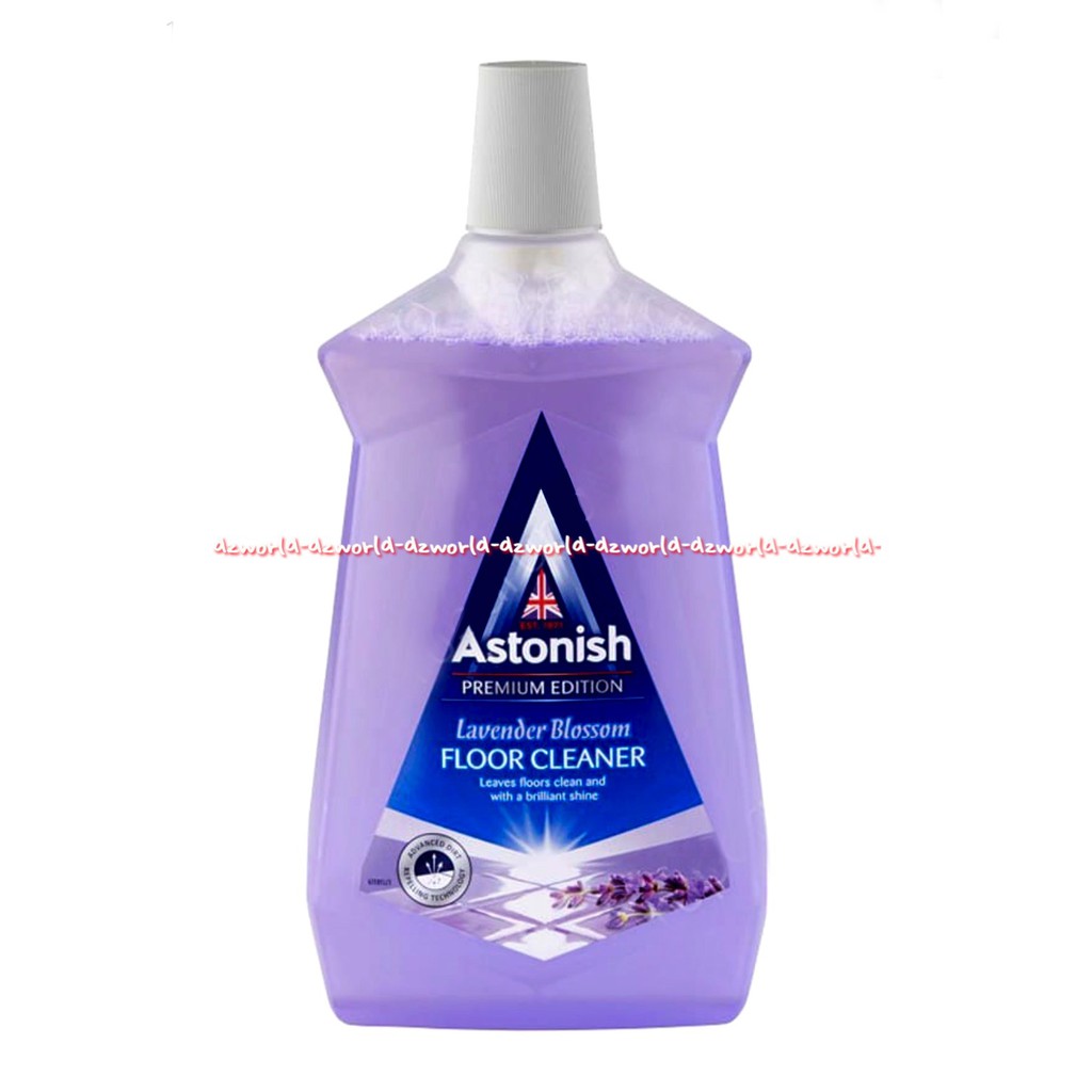 Astonish Floor Cleaner Lavender Blossom 1L Cairan Pembersih Lantai Ungu Purple Astonih Lafender Floors Cleanser