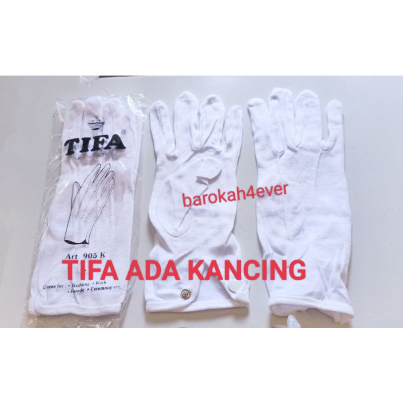 Sarung Tangan PUTIH POLOS Paskibraka / Wedding dll