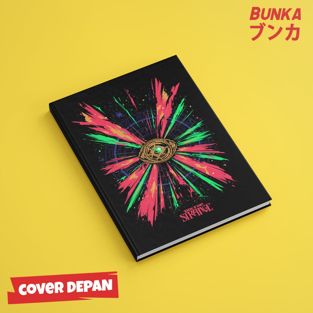 

Notebook Marvel Avenger Doctor Strange Hardcover A5 Buku Tulis Catatan Note Agenda Planner Jurnal