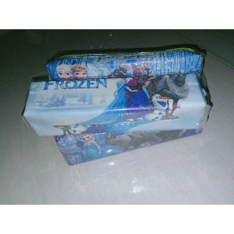 

♥️ Kotak Pensil / Tepak Pensil Lucu Karakter Disney Frozen♥️