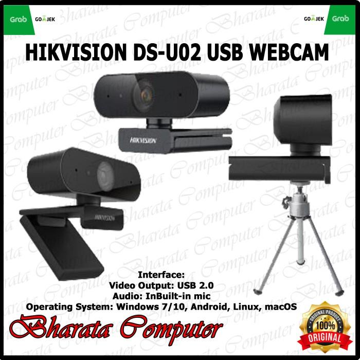 Web Camera Hikvision Ds-U02 Hikvision 2Mp 1080P Webcam