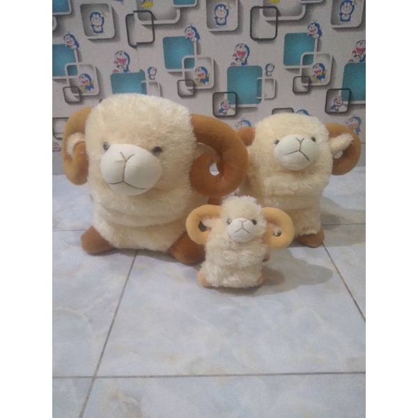 Boneka Domba M / L / XL 55Cm Souvenir Aqiqah Boneka Binatang Kambing