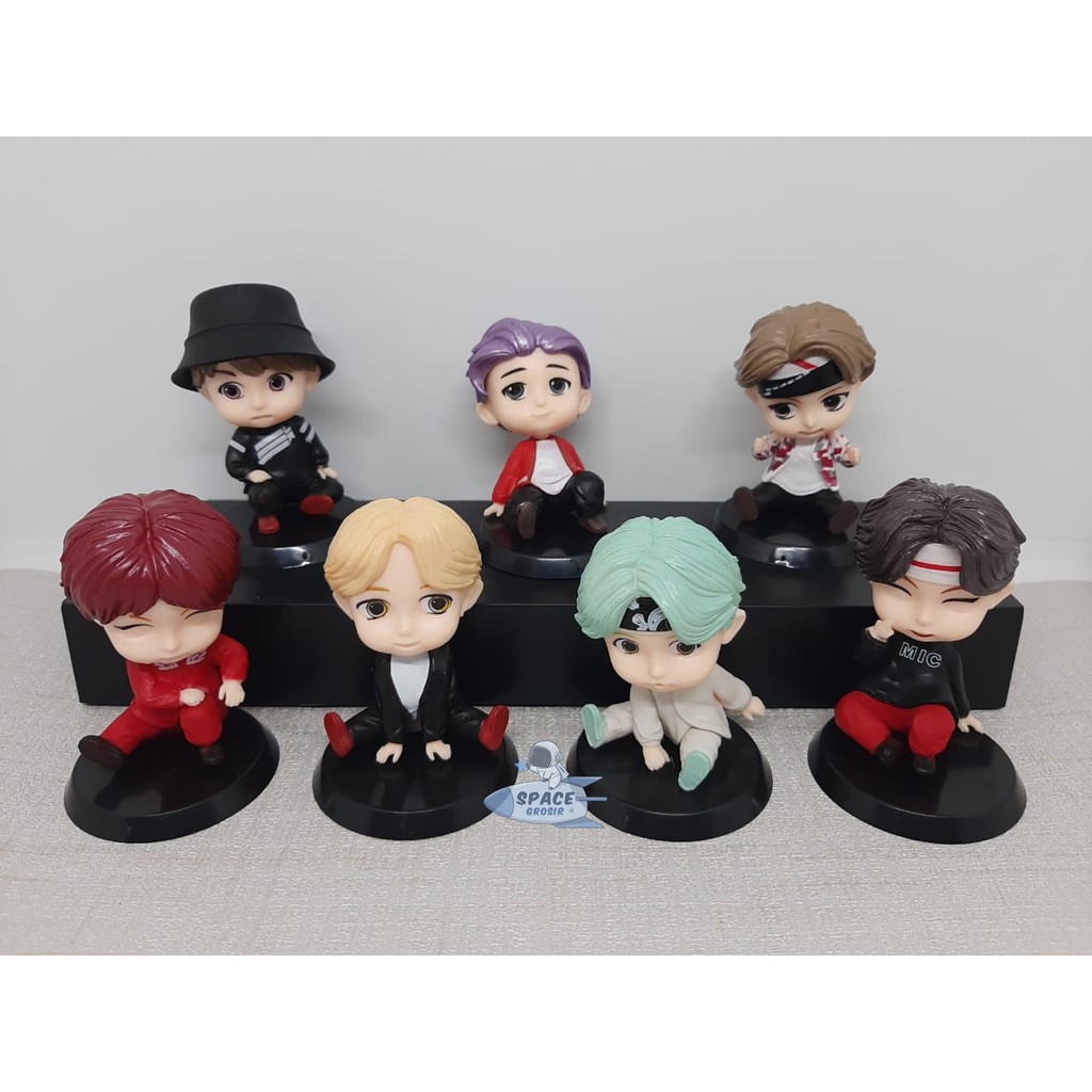 Action Figure BTS Army KWS SET 7 pcs ALL MEMBER V Jimin SUGA Jin RM Hope Jung kook