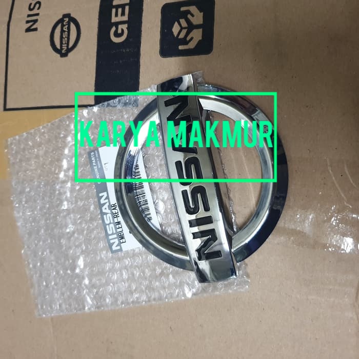 Grand Livina L10 Emblem BELAKANG LOGO NISSAN OEM 90890-CJ01A MURAH