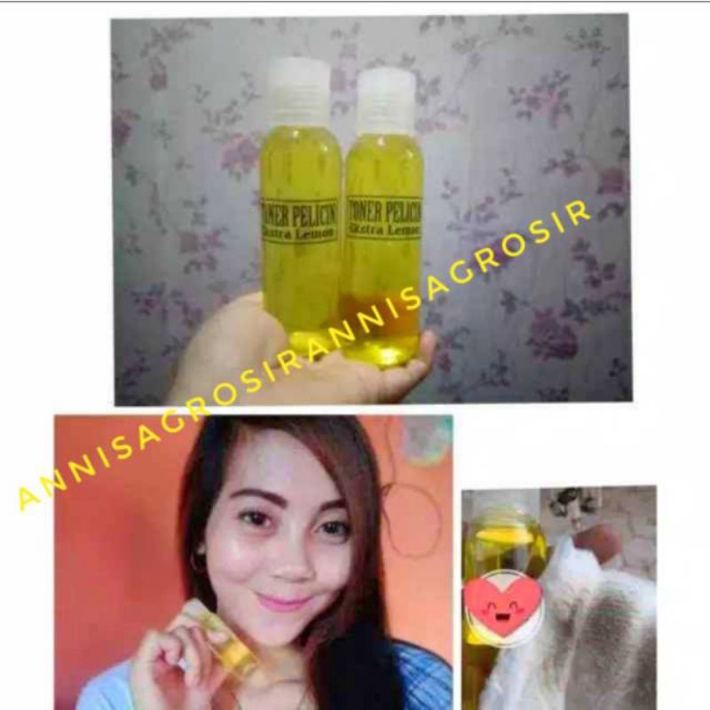 [ COD ] TONER PELICIN WAJAH EXTRA LEMON / TONER PELICIN AHA STRONG / TONER EXTRA LEMON / TONER AHA / TONER LEMON / TONER LEMON