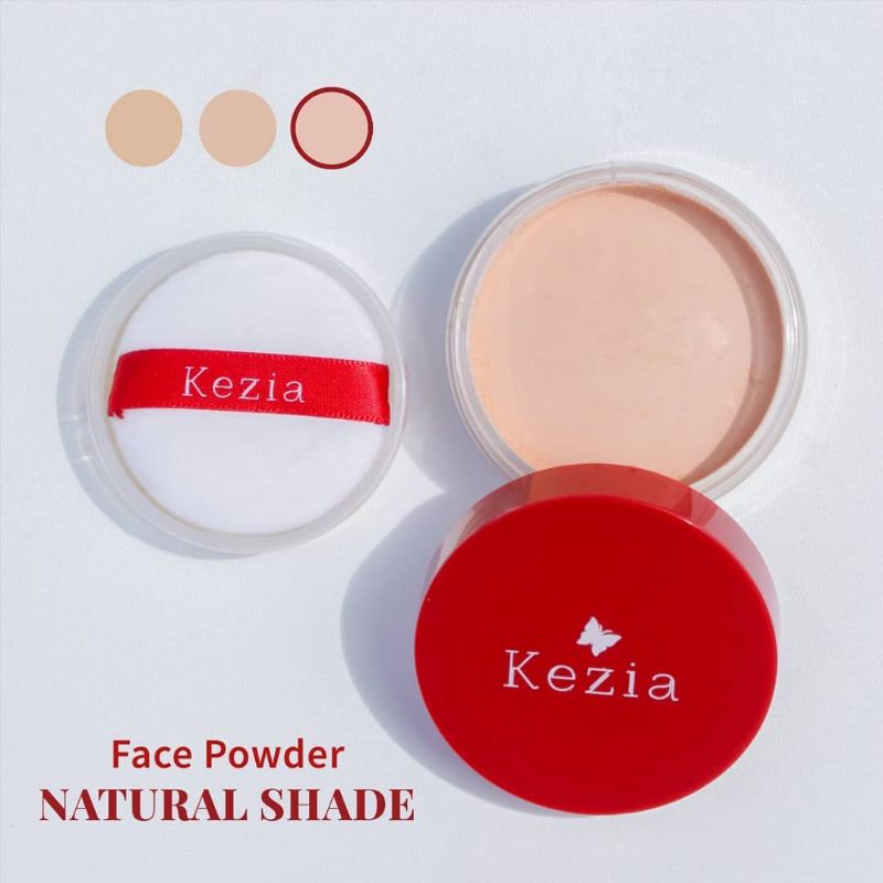 KEZIA loose powder / bedak tabur by kezia Skincare / bedak tabur / kezia skincare