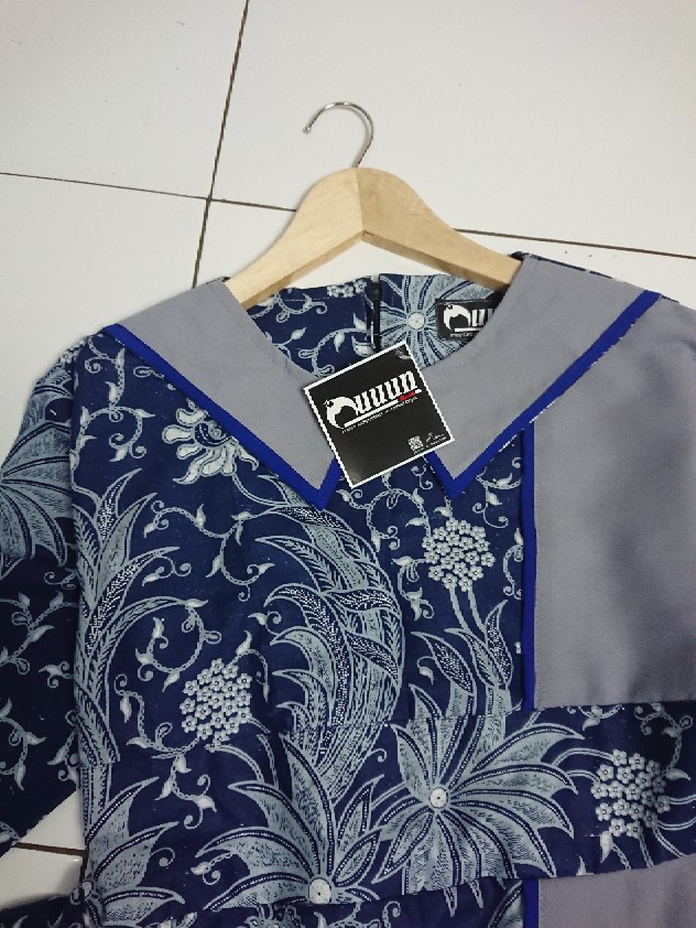 Nuuun Batik Baju Batik Wanita Sindy Atasan Batik Tunik Wanita Blouse Batik Jumbo Terbaru