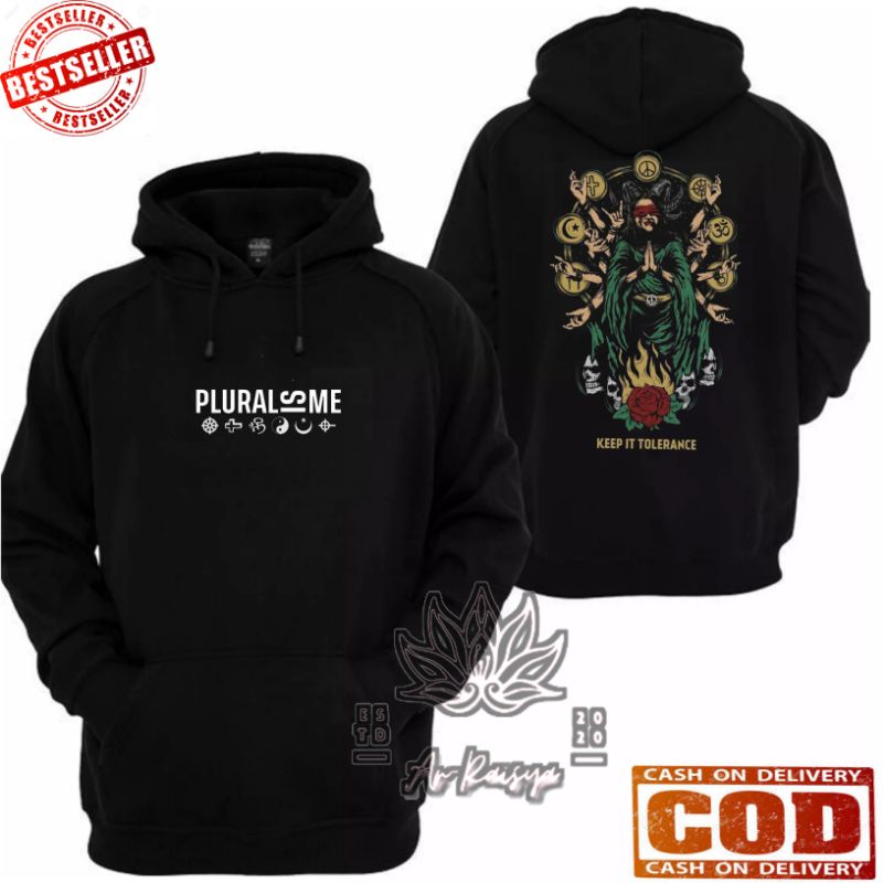 Hoodie Jaket Pluralisme - Toleransi antar agama