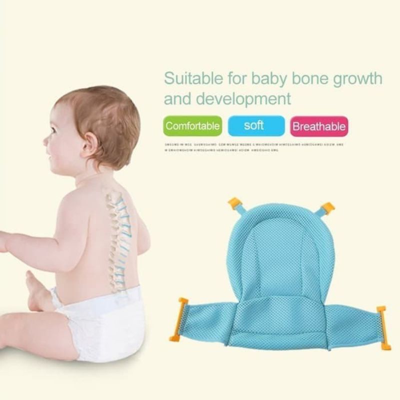 KURU Jaring Mandi Bayi | Baby Bath Helper Net Premium