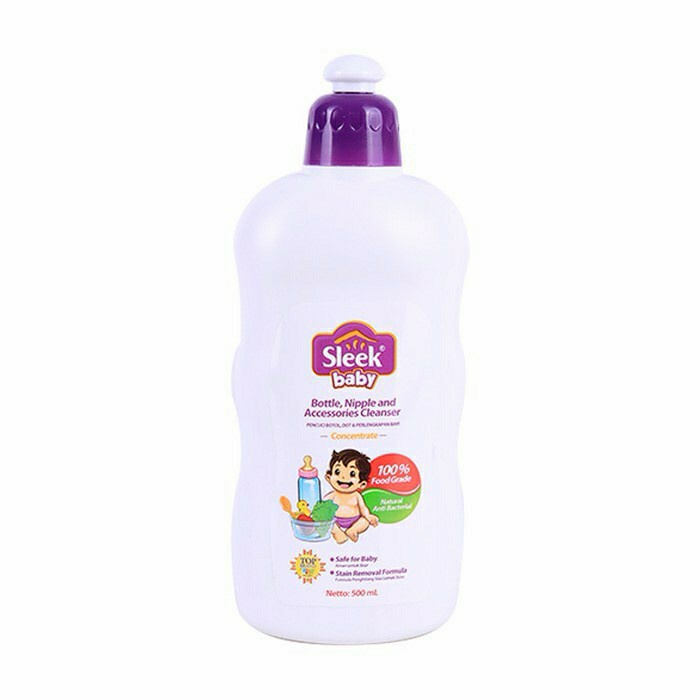 SLEEK BABY BOTTLE NIPPLE CLEANSER BOTOL 500ml