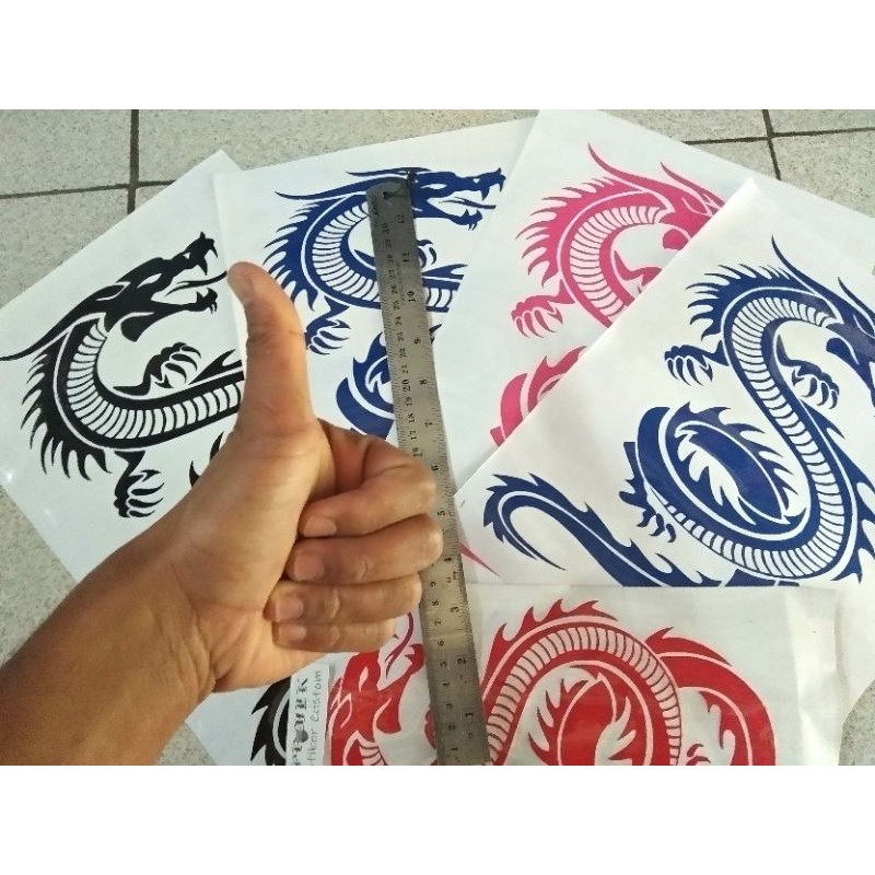 

Stiker Cutting naga