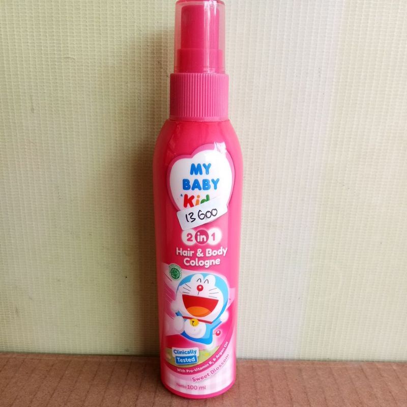 MY BABY KIDS 2IN1 HAIR&amp;BODY COLOGNE FRESH AVTIVE, SWEET BLOSSOM 100ML