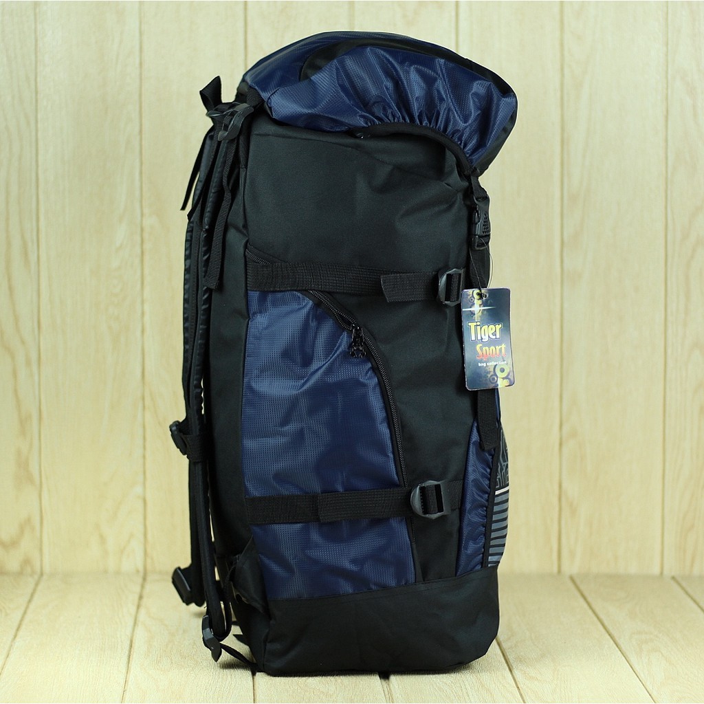 Tas Pria Gendong Gunung Jumbo Biru Besar Tas Outdoor Awet Kuat Bagus