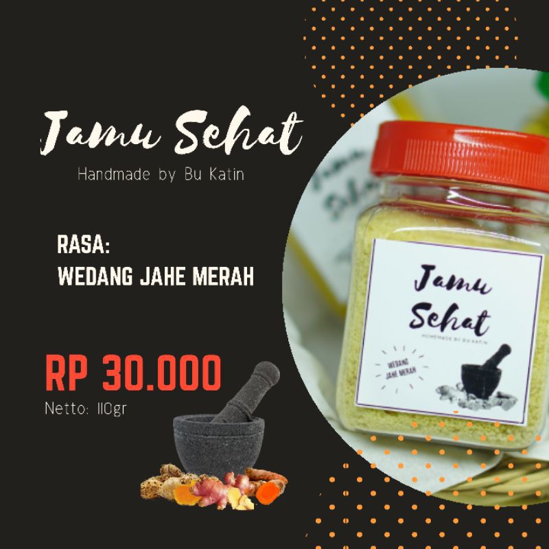 

Wedang Jahe Merah Instant by Bu Katin