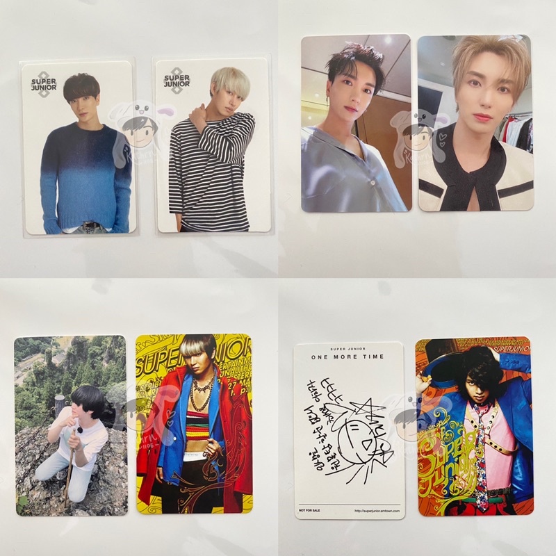 LEETEUK HEECHUL PHOTOCARDS
