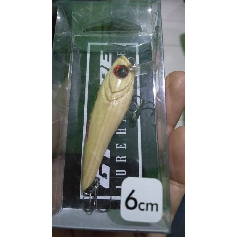 lure minnow umpan casting hampala gt lure
