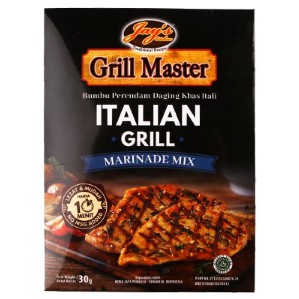 

JAY'S GRILL MASTER ITALIAN GIRLL MARINADE MIX BUMBU PERENDAM DAGING KHAS ITALIA 30 GRAM JAYS