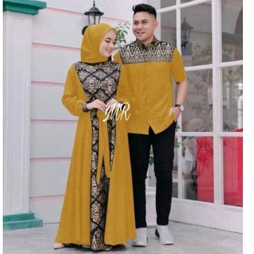 [SBM. 903752] Couple Irwansyah Batik Pasangan Sarimbit Couple Baju Capel Keluarga Kemeja Capelan Sua