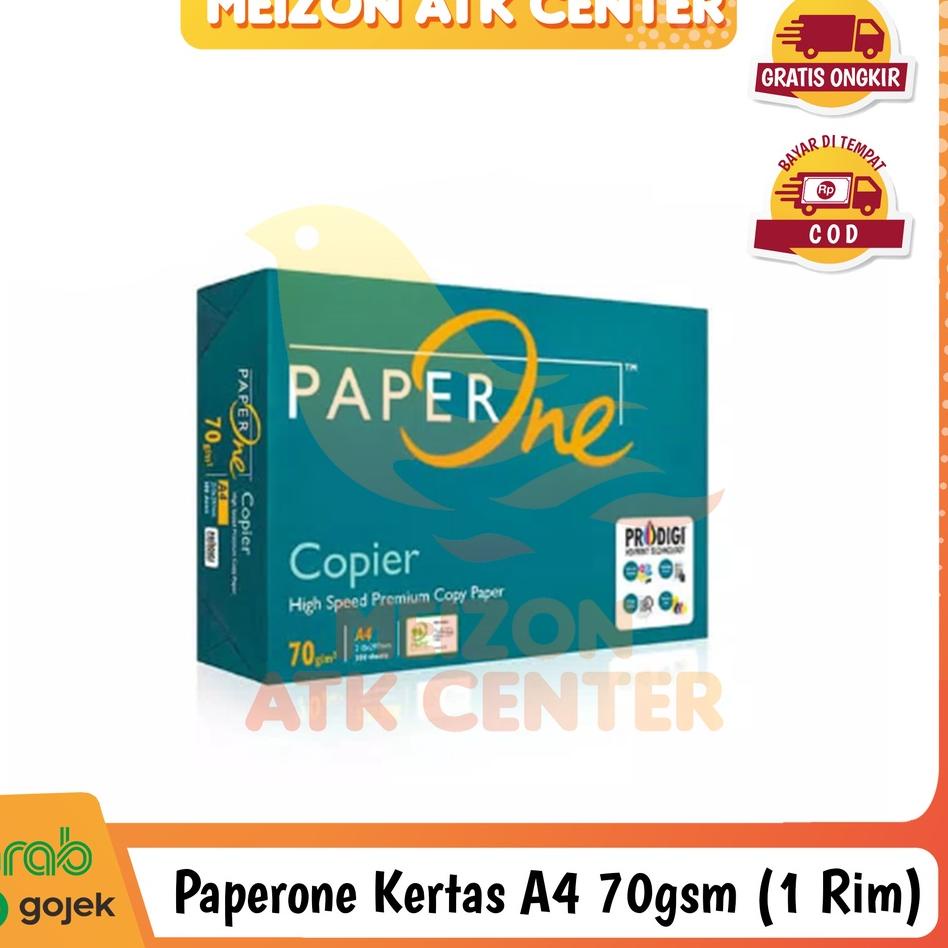 

Dijamin Ekonomis Kertas PAPERONE A4 70 Gram Kertas Fotocopy A4 HVS A4 [1 RIM]