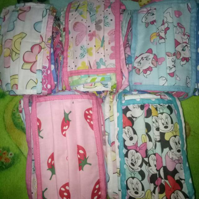 Masker kain corak