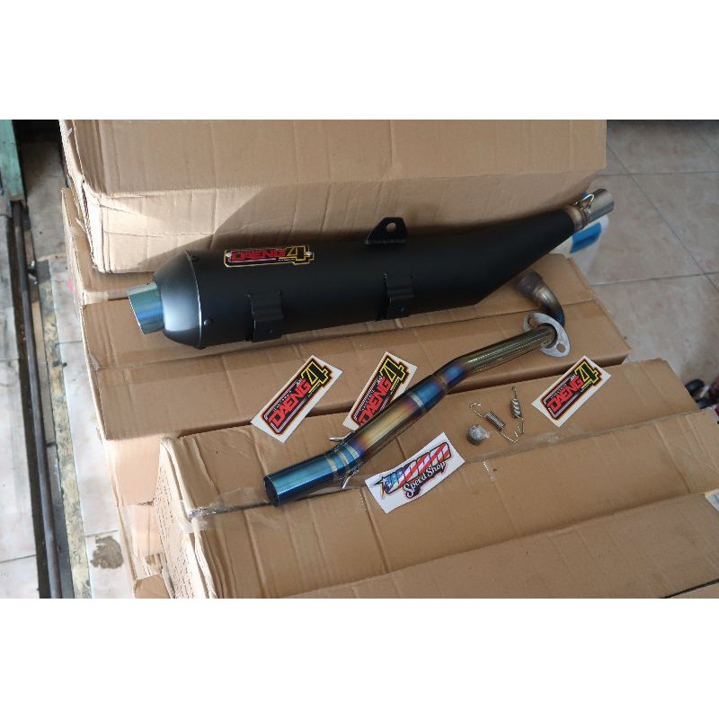 Knalpot Tsukigi Daeng Revo 110 Absolut Revo Ngebass Padat