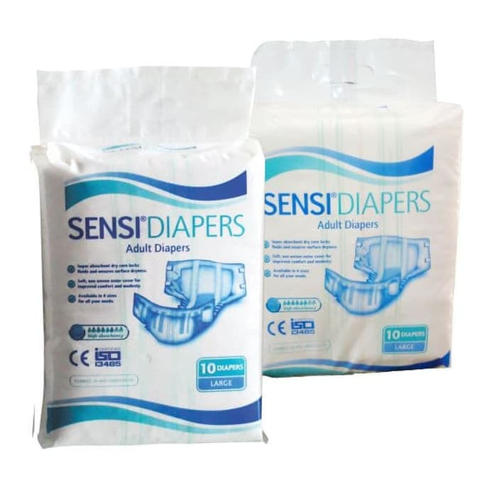 New Sensi Diapers Dewasa L pak isi 10pcs