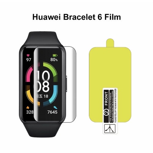 [3 PCs] Screen Guard Protector Pelindung Huawei band 8 &amp; Band 7 Antigores