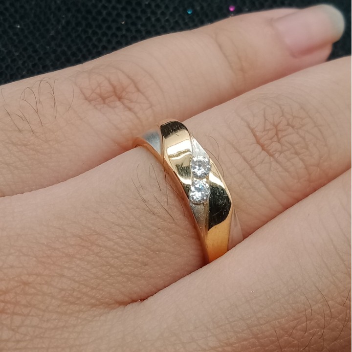 Cincin Emas 17 K - 4.95gr Kadar 750 - 2718