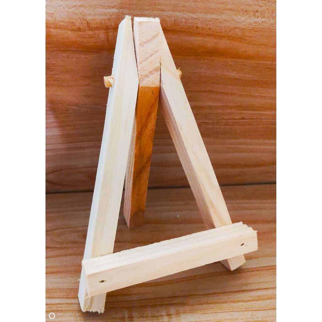 

easel kayu penyangga hasil karya penyangga HP