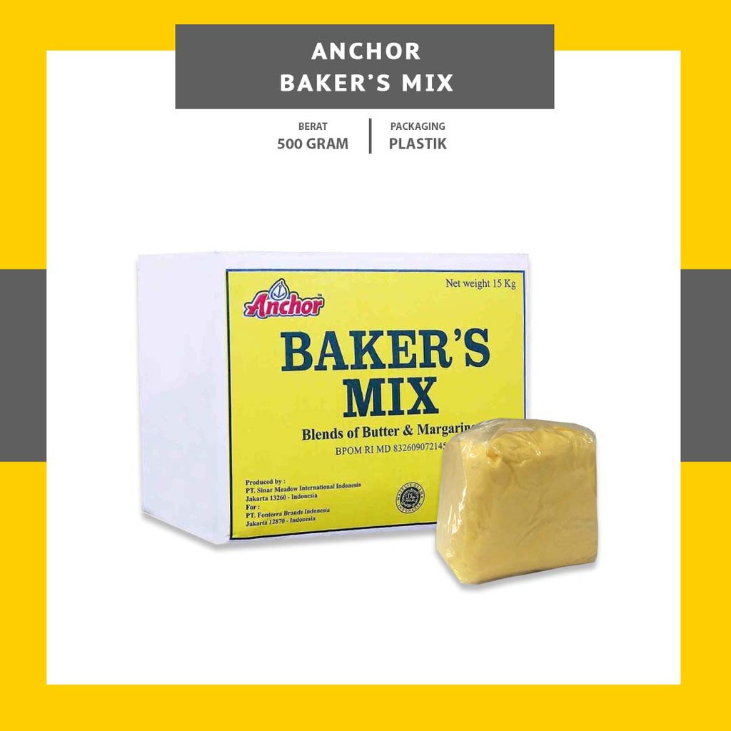 

Anchor Baker Mix Butter Blending 500gr