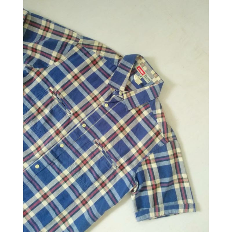 Kemeja Flannel Xlarge Los Angeles Original second