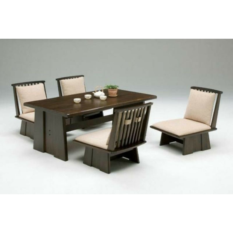 Meja makan lesehan ala jepang