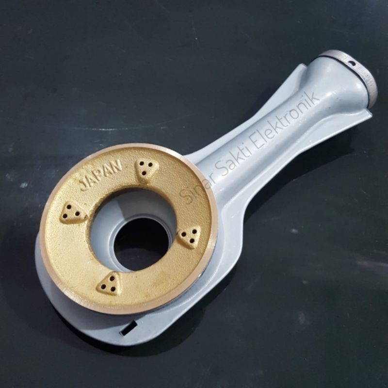 Tungku cerobong kompor gas + burner multi merk 1 set sparepart