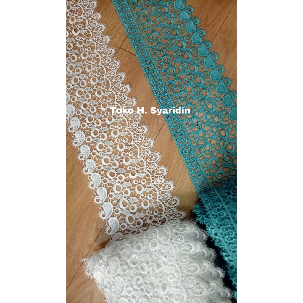 Renda Bordir per meter