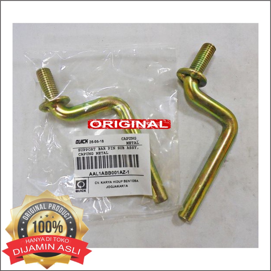 BAR PIN tangkai SUPPORT Traktor CAPUNG METAL Original QUICK