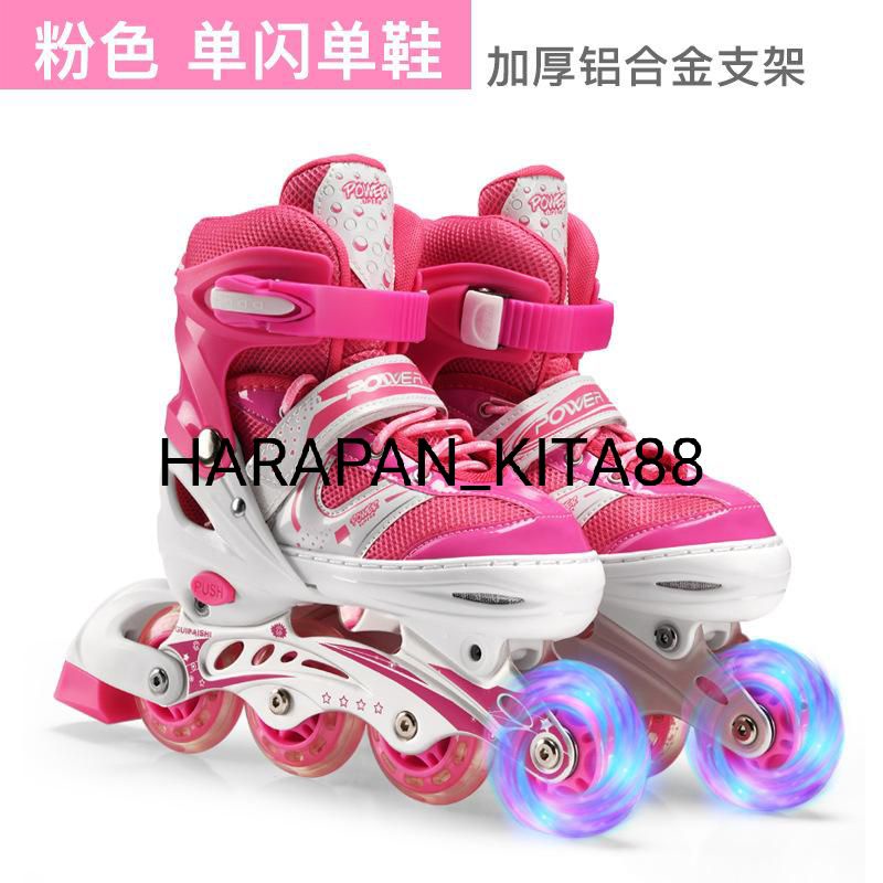 READY SEPATU RODA ANAK INLINE SKATE BISA MODEL BAJAJ/SEPATU RODA POWER