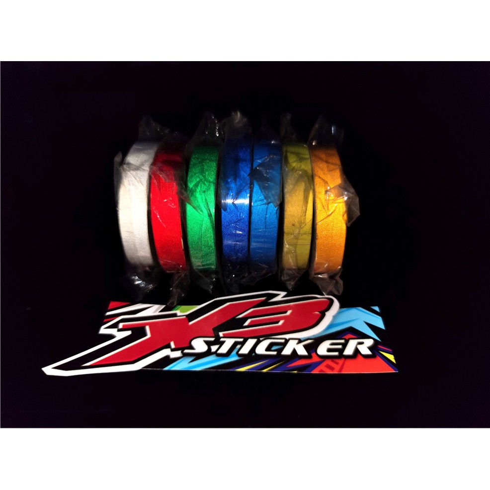 Lis Velg Motor Mobil Reflektif