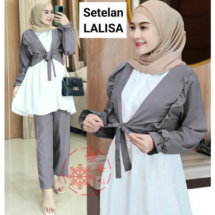 SET LALISA / SETELAN LALISA MURAH