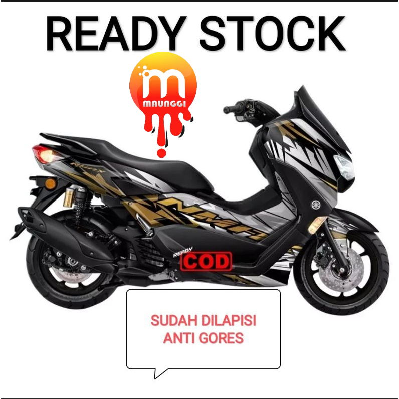Decal new nmax 2021 full body Striping nmax new 155 full motif Stiker motor nmax 2021 2022 variasi N